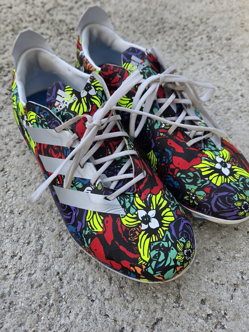 Adidas Gamode Kids' Soccer Cleats - Multicolor Floral Print